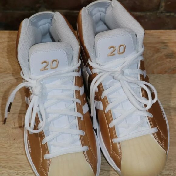 NEW! Adidas Pro Model 2G Gold Medal 2020 Tokyo Basketball - Picture 2 of 2